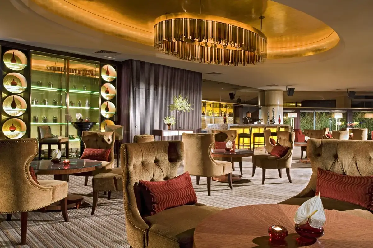 Lounge and bar soft furnishings