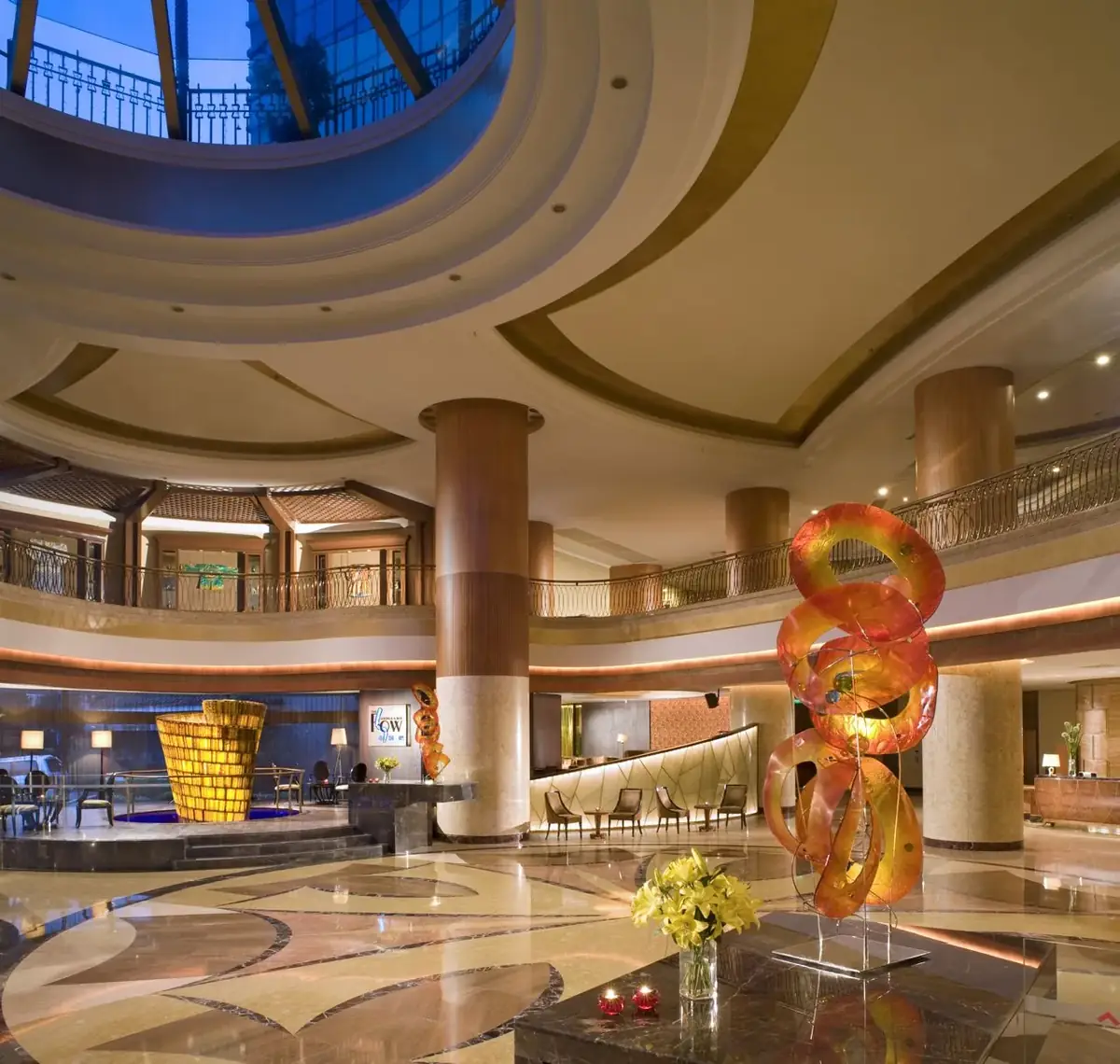 Lobby seating and soft furnishings