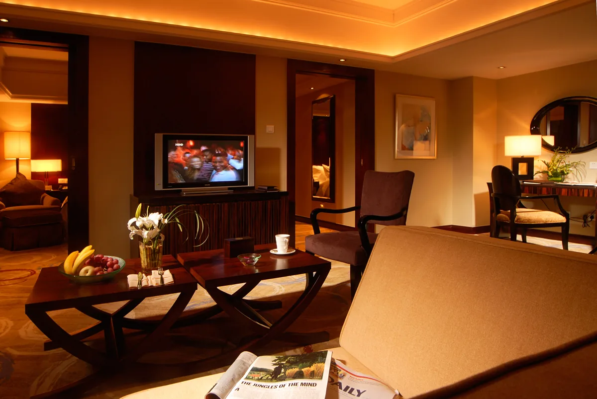 Suite room soft furnishings